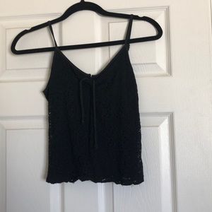 **SOLD**Hollister Lace Up Cami Tank Top